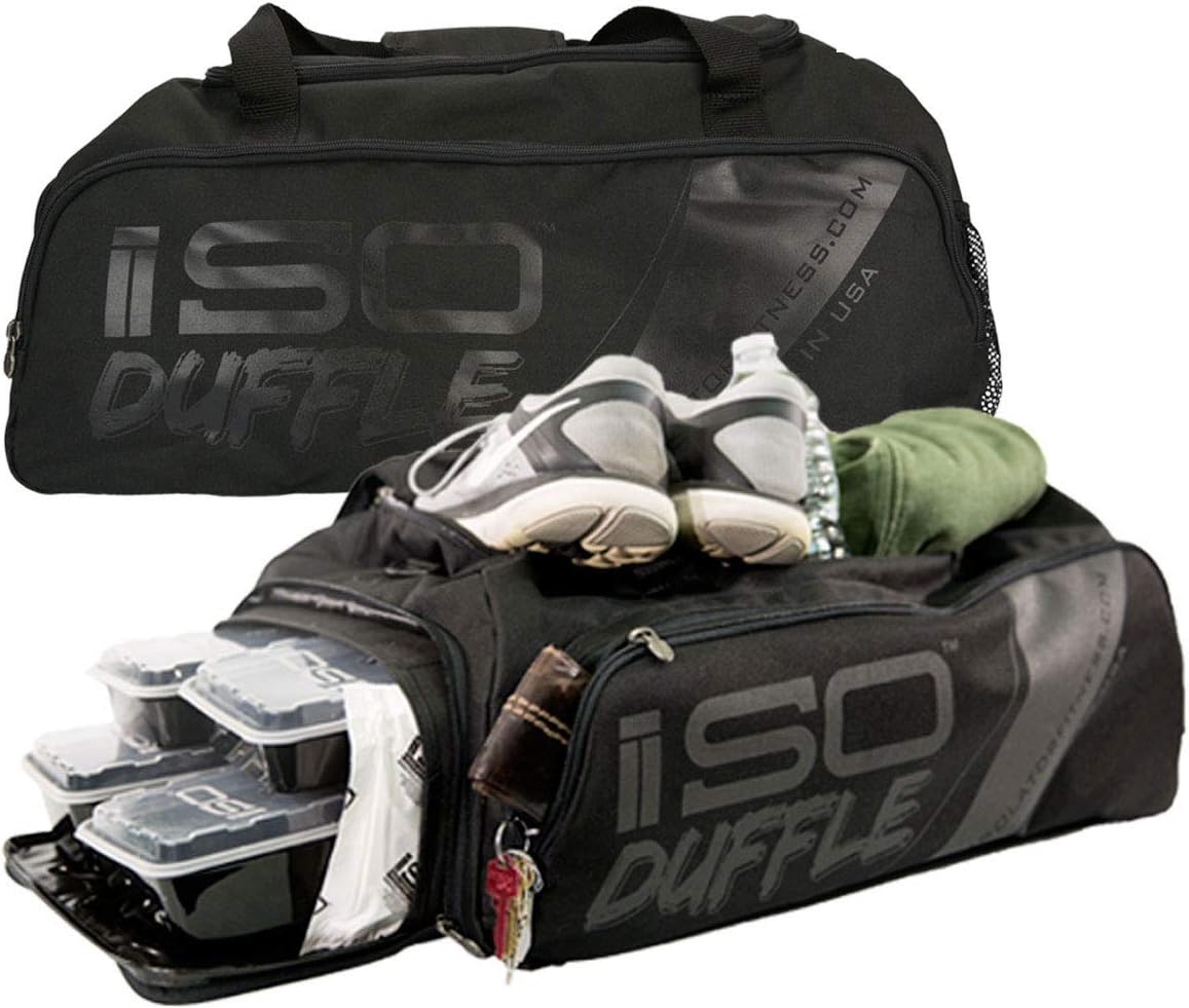 gym bag with cooler compartment