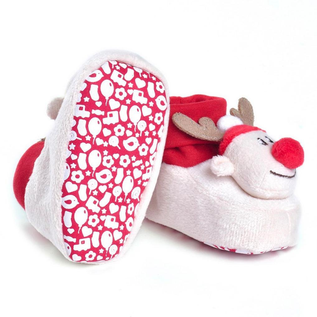 infant christmas slippers