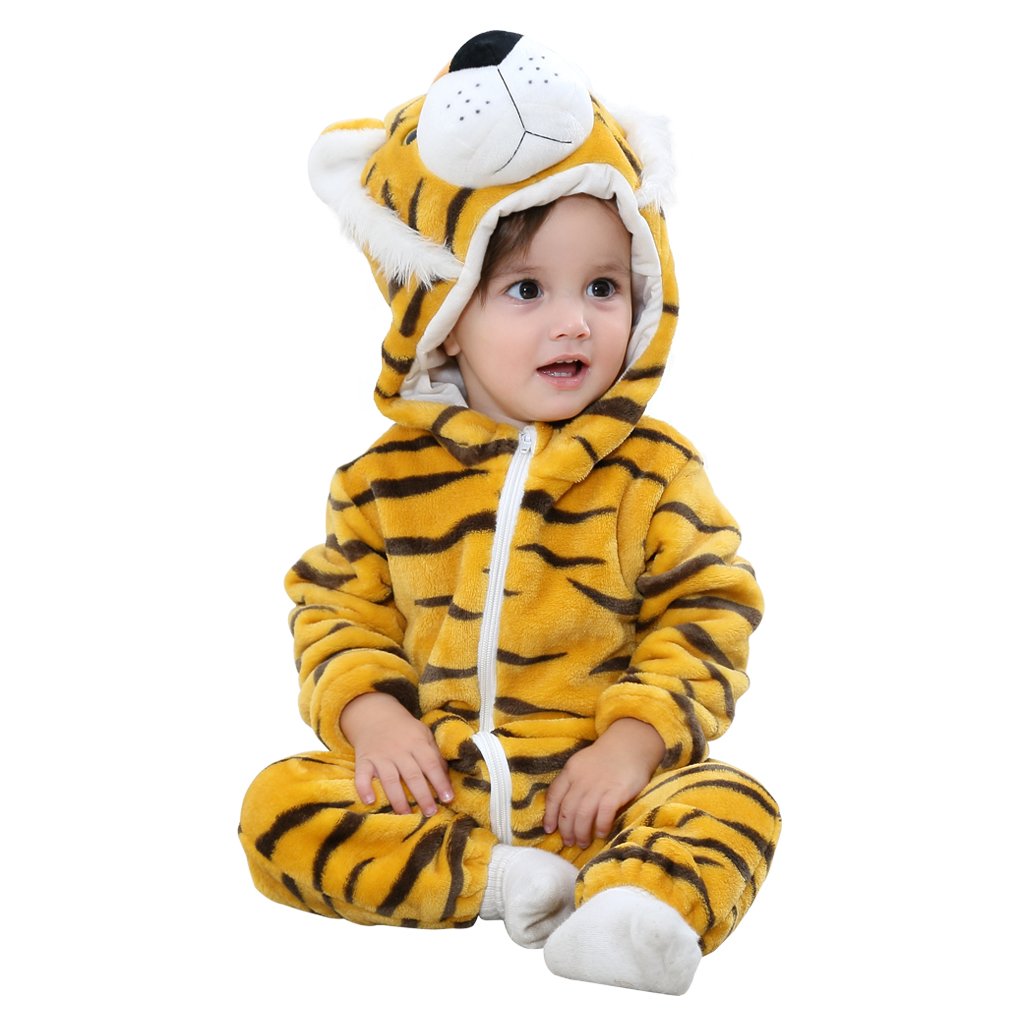 tiger romper baby
