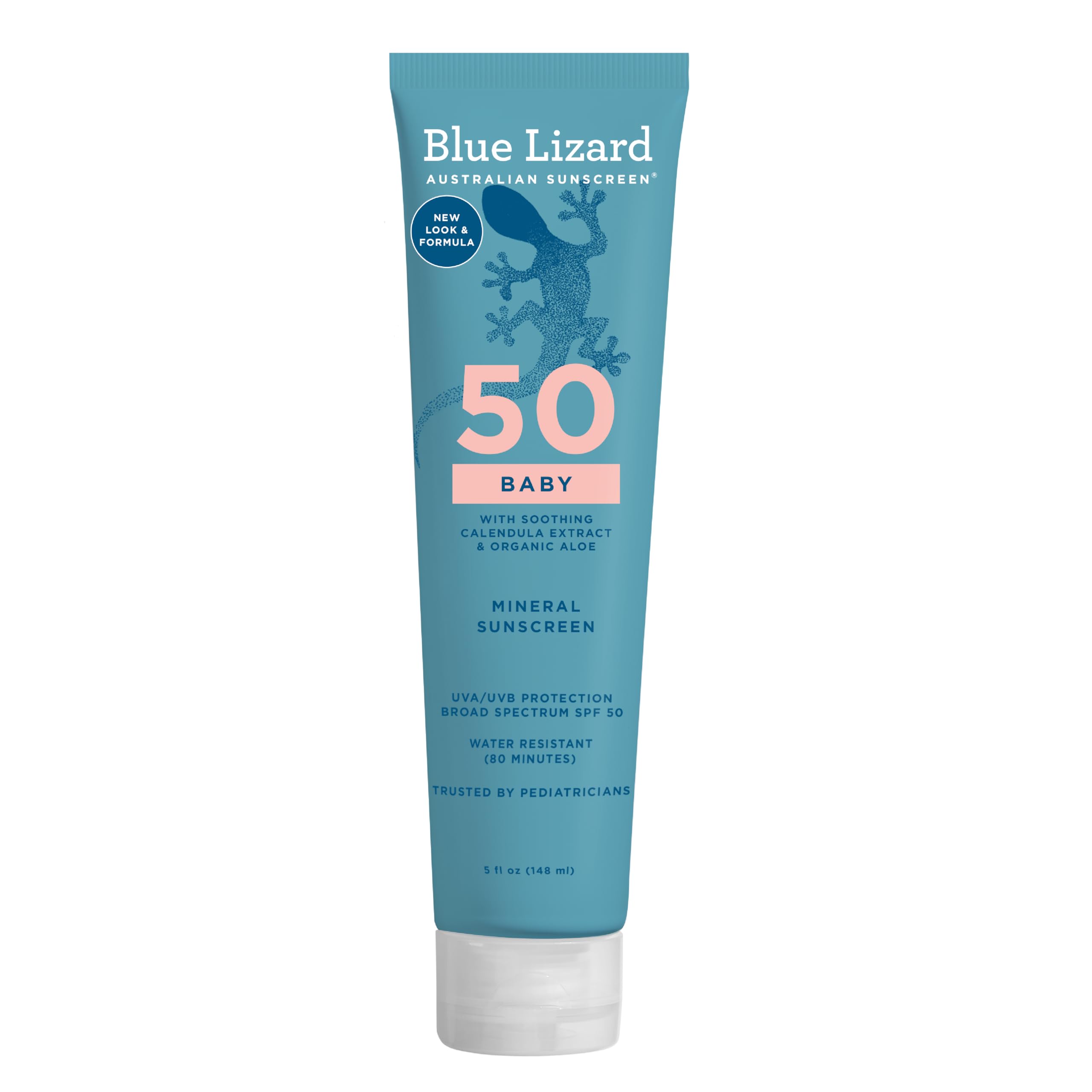 Blue Lizard Baby Lotion SPF50 5oz product package