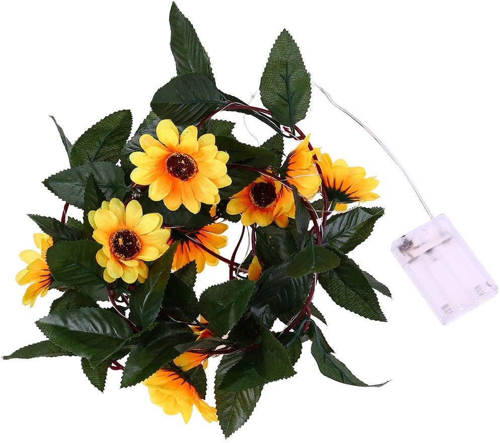 Loprt 30 Luces LED, Girasol, Mariposa, Cisne y Cisne Verde para ...