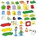 Big Train Building Block Toy for Toddler Age 2 3 4 Boys and Girls Christmas Gift Educational Learning Playset