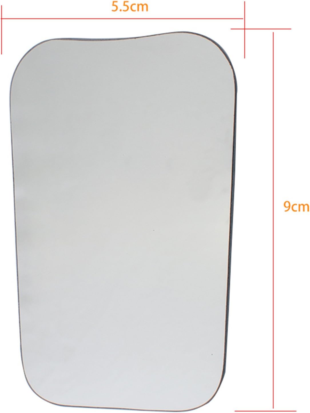 Xaer Dental Intraoral Orthodontic Photographic Glass Dental Mirror Double-sided Rhodium Occlusal