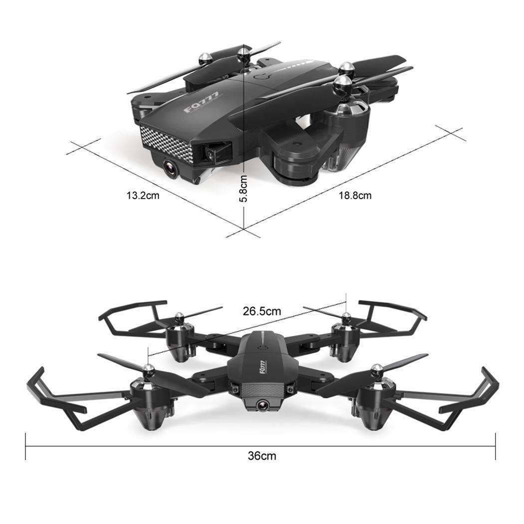 Weardear FQ35 Drone Folding Quadcopter Aerial Mini Remote Control Aircraft Toy Airplane & Jet Kits
