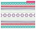 bloom daily planners Decorative File Folders - Set of Six Letter Size (8.5” x 11”) Organizers, 1/3 Cut Tabs - Assorted Designs - Medallions