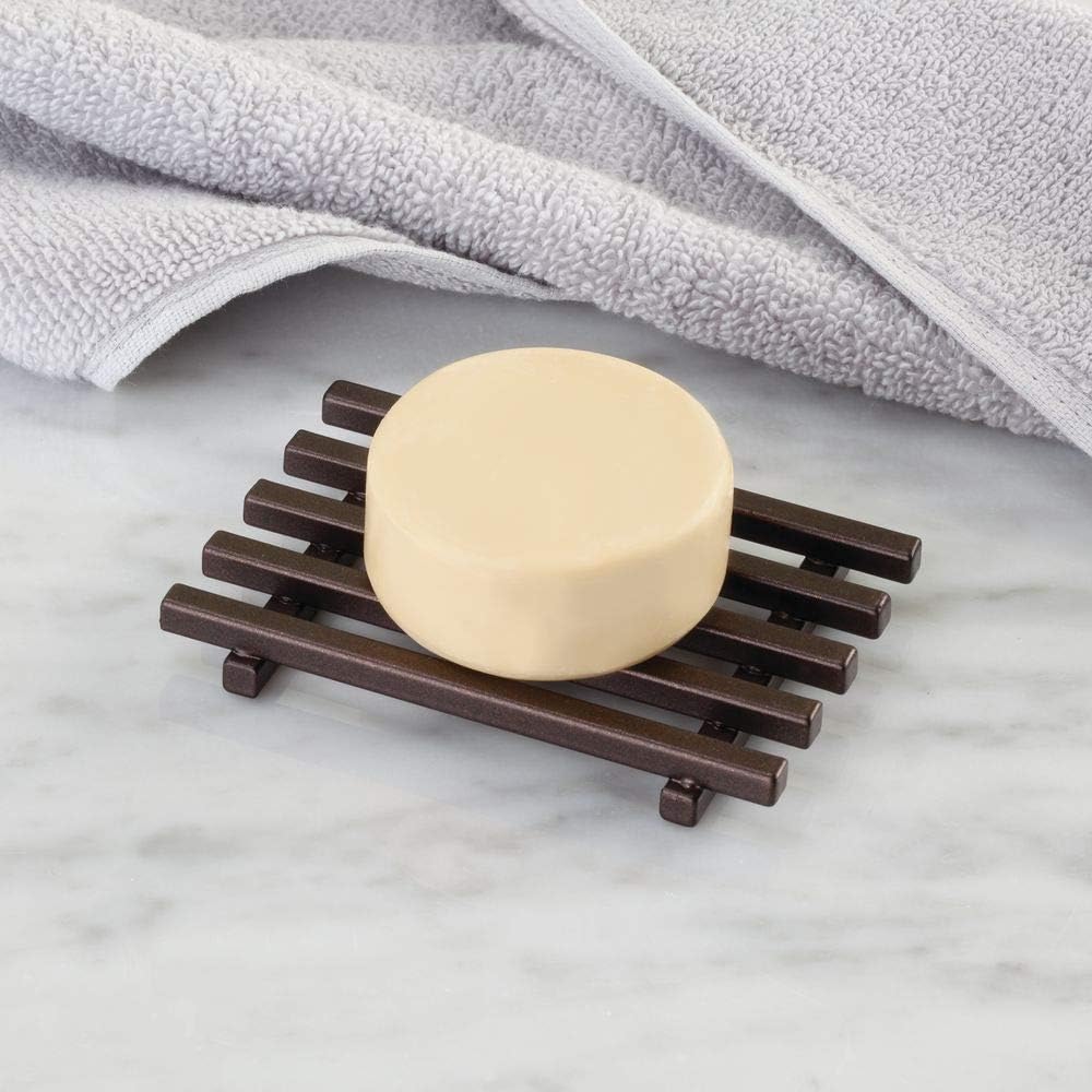 Kitchen Sink Vanities iDesign Kyoto Bar Soap Holder for Bathroom Shower