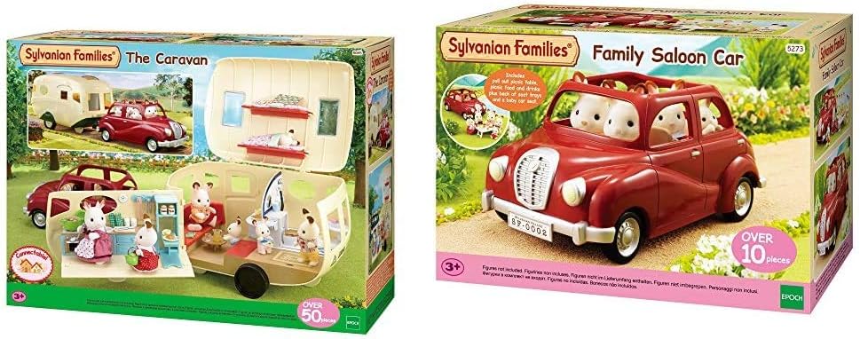 sylvanian families caravan best price
