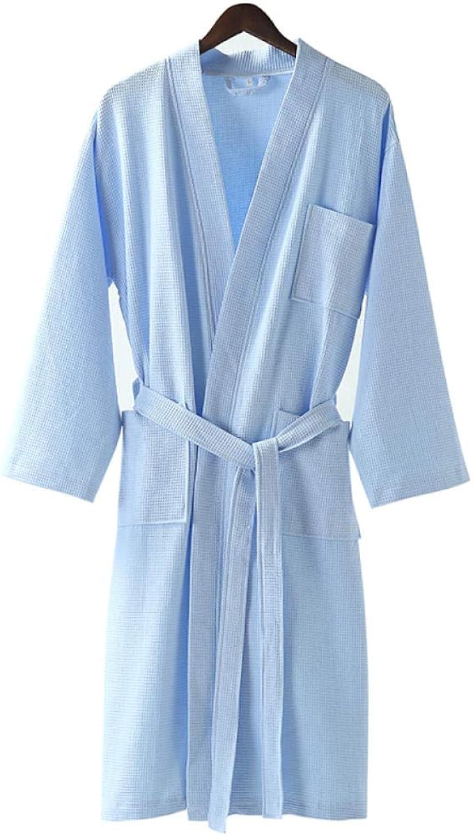 Bathrobe Home Hotel Yukata Spring and Autumn Cotton Absorbent Bathrobes