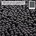 Mayshine Non-slip Bathroom Rug Safety Shower Mat Machine-washable Bath Carpet with Water Absorbent Soft Microfibers of - Dark Gray（24×39 inches）