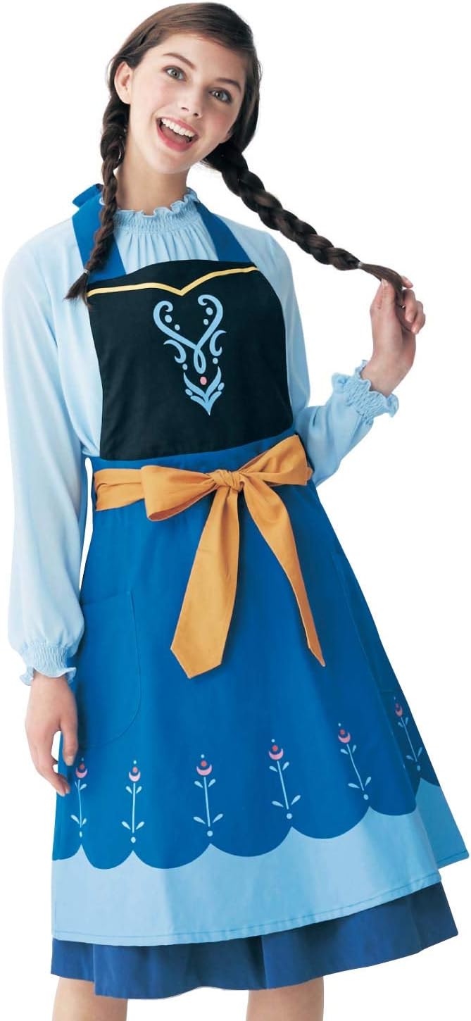 Amazon ベルメゾン ディズニー レディース エプロンドレス アナ フリー Belle Maison ベルメゾン ホーム キッチン