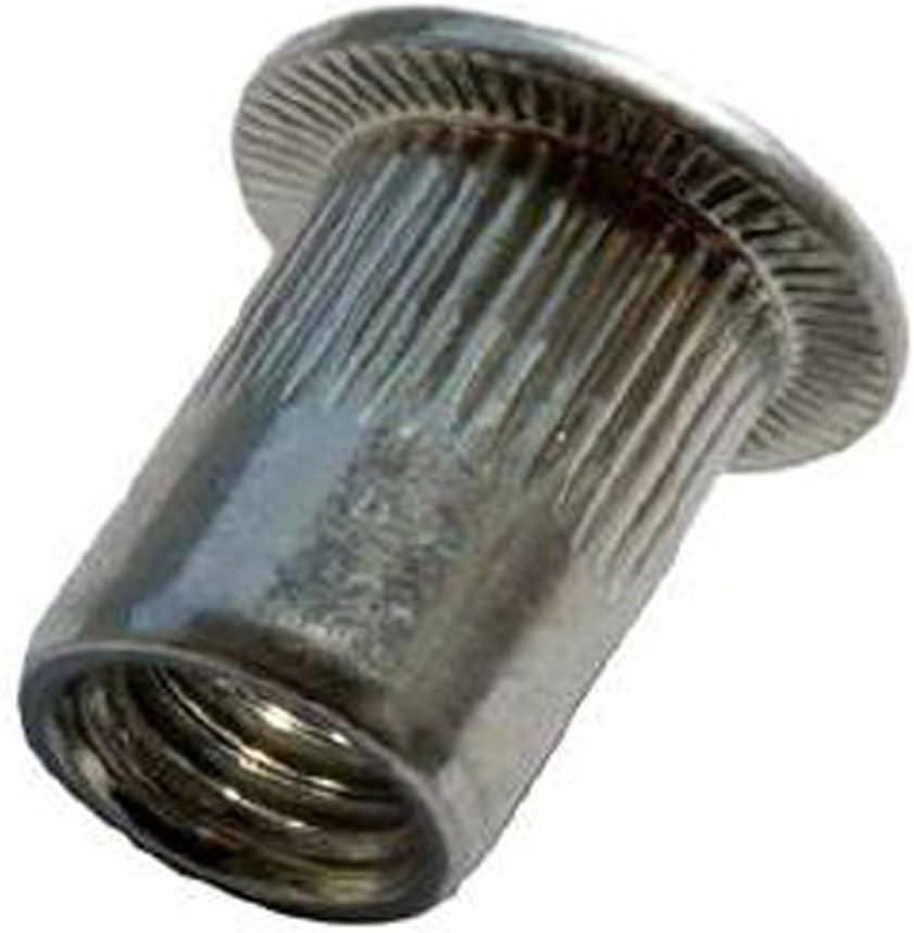 20, M10 x 17.0 irsa24 10/20/50/100 Stück Blindnietmuttern Aluminium