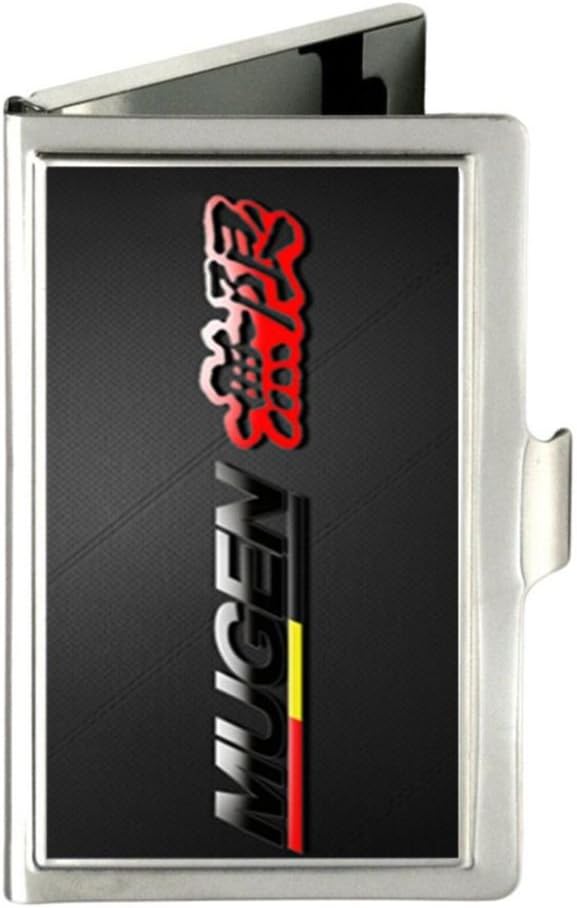 Mugen power R Honda Japan JDM Custom Images Business Card Holder Name Case Stainless Box Case Good Gift
