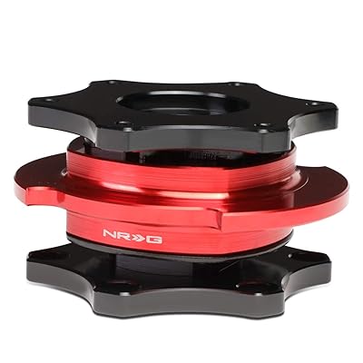 Universal NRG Innovations Gen R 2.0 Quick Release Hub In Black Body, Red Ring - NRG Innovations SRK-R200BK-RD - Foto 2