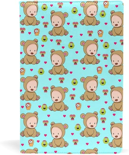 Amazon ブックカバー 文庫 A5 皮革 レザー おしゃれ かわいい赤ちゃん 文庫本カバー ファイル 資料 収納入れ オフィス用品 読書 雑貨 プレゼント ブックカバー 文房具 オフィス用品