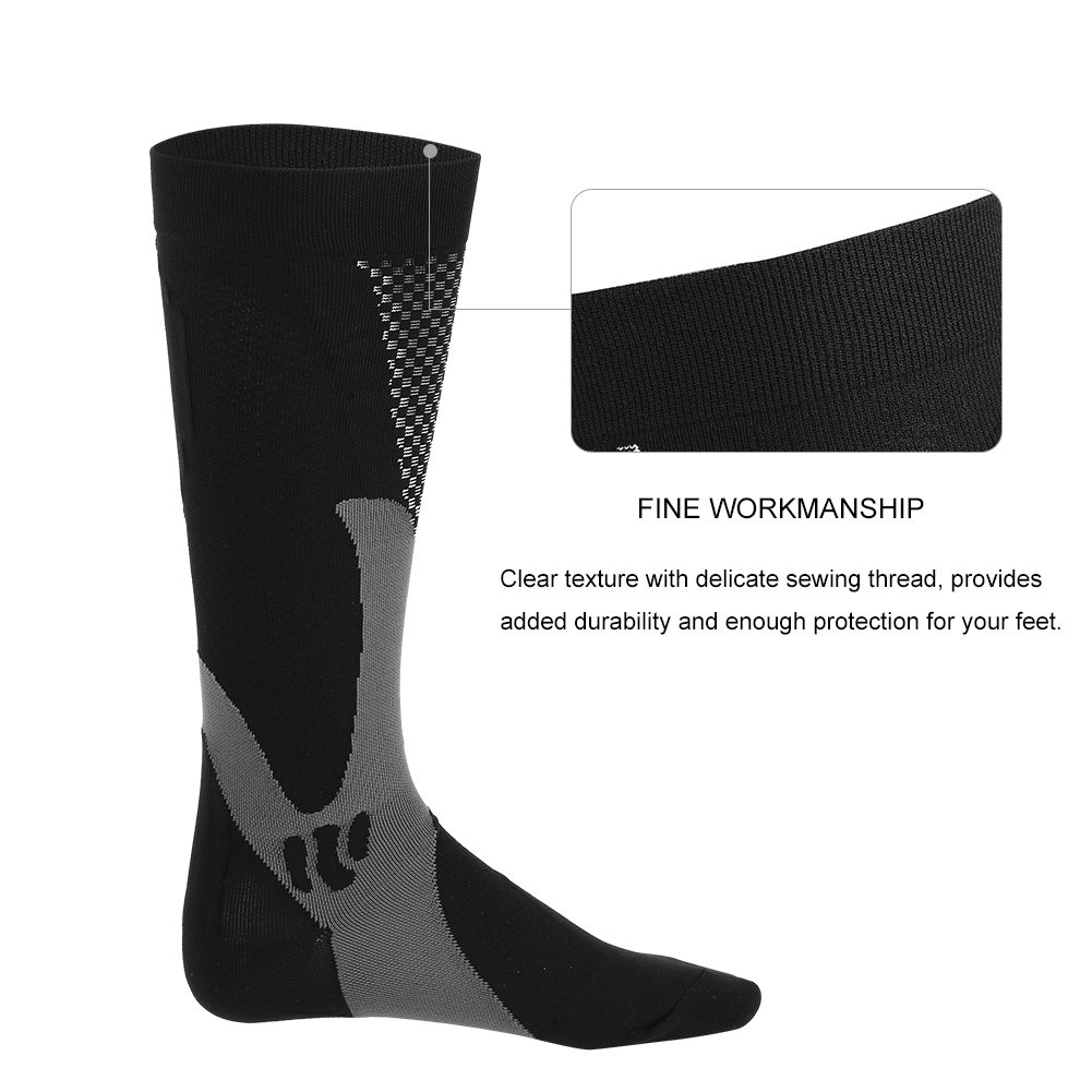 Vbiger Men & Women Compression Socks Running Socks for Sports,Nurses,Shin Splints,Flight,Travel,Maternity & Pregnancy,Boost Stamina,Circulation,Recovery