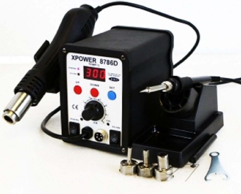 ADJUSTABLE LOW TEMPERATURE SOLDERING STATION TOOL IRON SOLDER