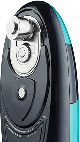 Cooks Professional Electric Can Opener One Touch Teal Black view 9