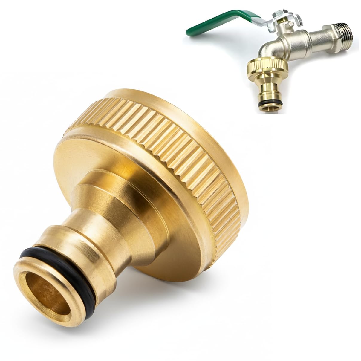 Mumusuki 1 inch Female Thread Quick Connection Hose Connector Water Pipe Adapter for Home Garden Price