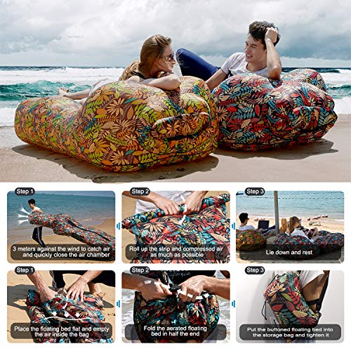 Inflatable Chairs For Adults Queen Size Inflatable Lounger Beach