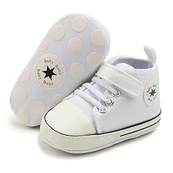 KKIIDDSS Unisex Baby Girls Boys Canvas High-top
