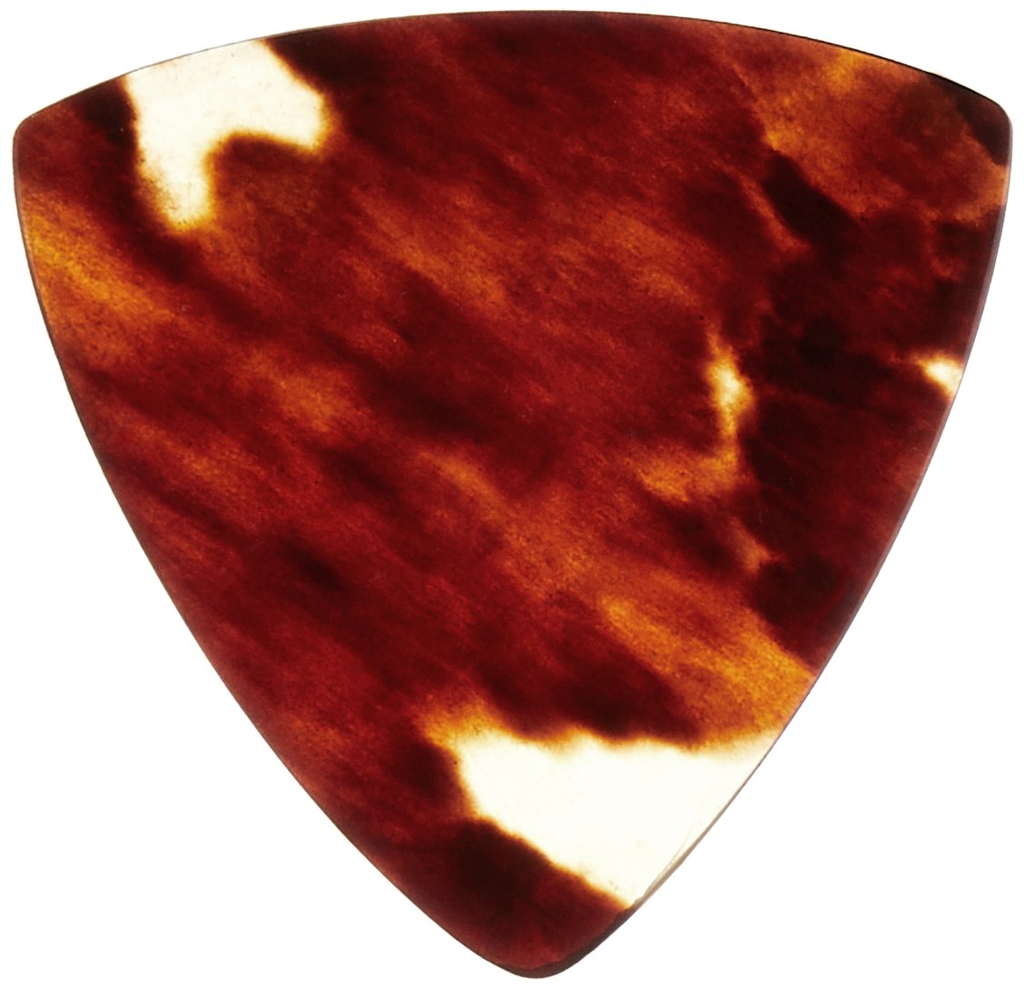 Greco ギターピック 本鼈甲 ベッコウ トライアングル大 0.8mmの商品画像