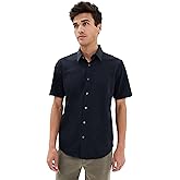 Theory Men's Structure Knit Irving Short Sleeve Shirt