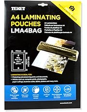 texet a4 laminating pouches