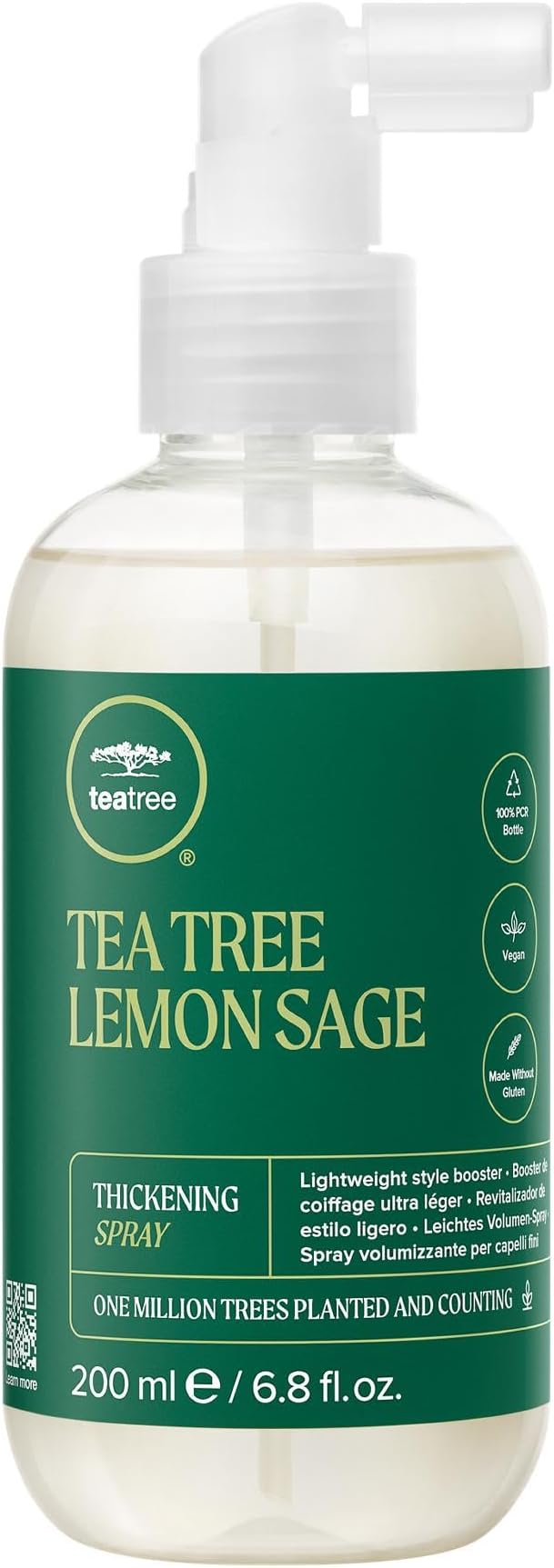 Paul Mitchell Tea Tree Lemon Sage Thickening Spray 200ml Volumizing Fine Hair