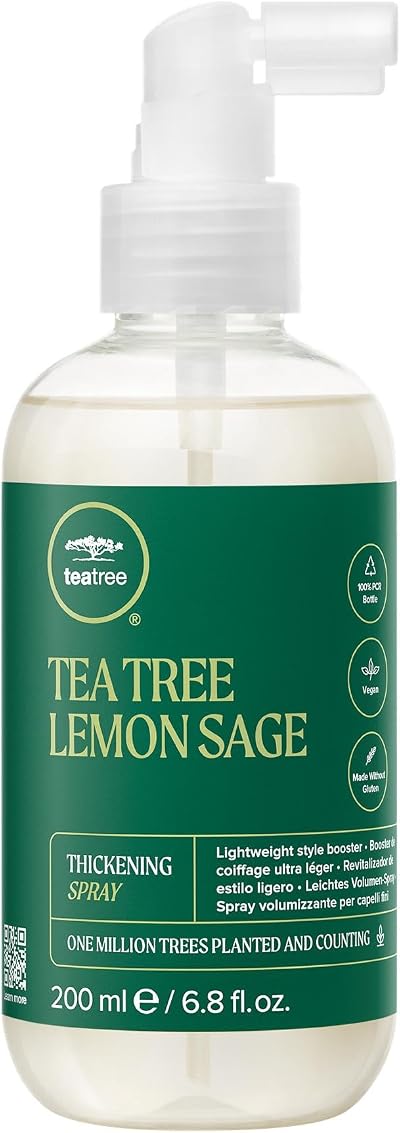 Paul Mitchell Tea Tree Lemon Sage Thickening Spray 200ml Volumizing Fine Hair