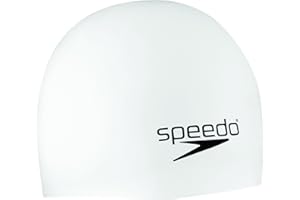 Speedo Unisex-Adult Swim Cap Silicone Elastomeric