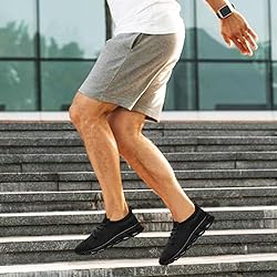 YOSFDC Men's Running Shoes Walking Slip On