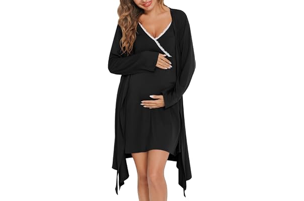 Maternity Nursing Sleep Shirts \u0026 Nightgowns