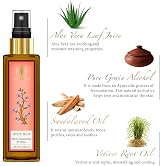 Forest Essentials Sandalwood Vetiver Body Mist 100ml Fresh Scent view 4