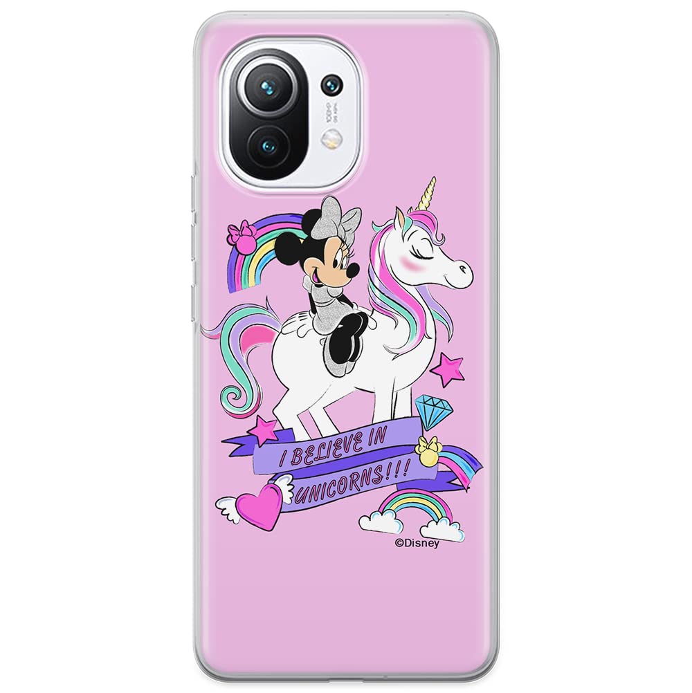 ERT GROUP mobile phone case for Xiaomi 11 original and officially Licensed Disney pattern Minnie 035 optimally adapted to the shape of the mobile phone, case made of TPU