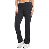 Jockey Women's Premium Brushed Wide Waistband Yoga Pants
