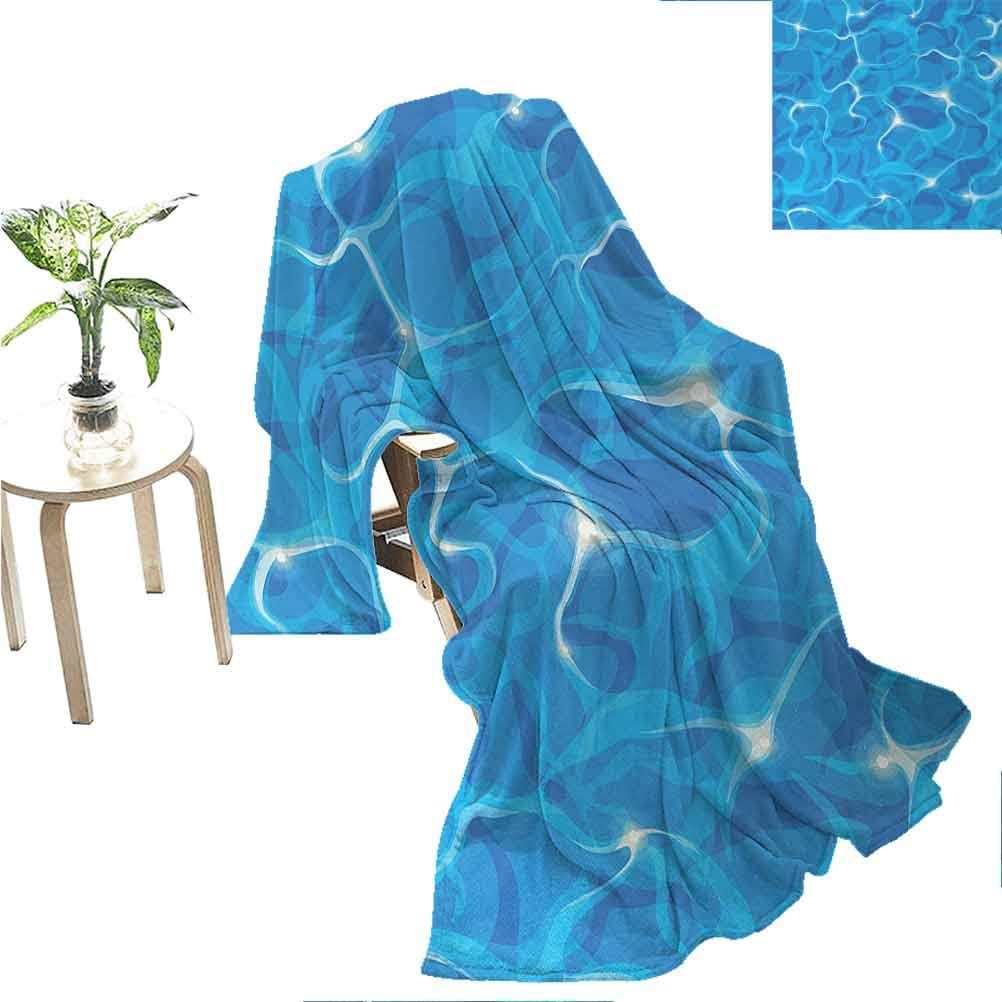 Flyerer Aqua Fleece Blanket Kids Realistic Vivid