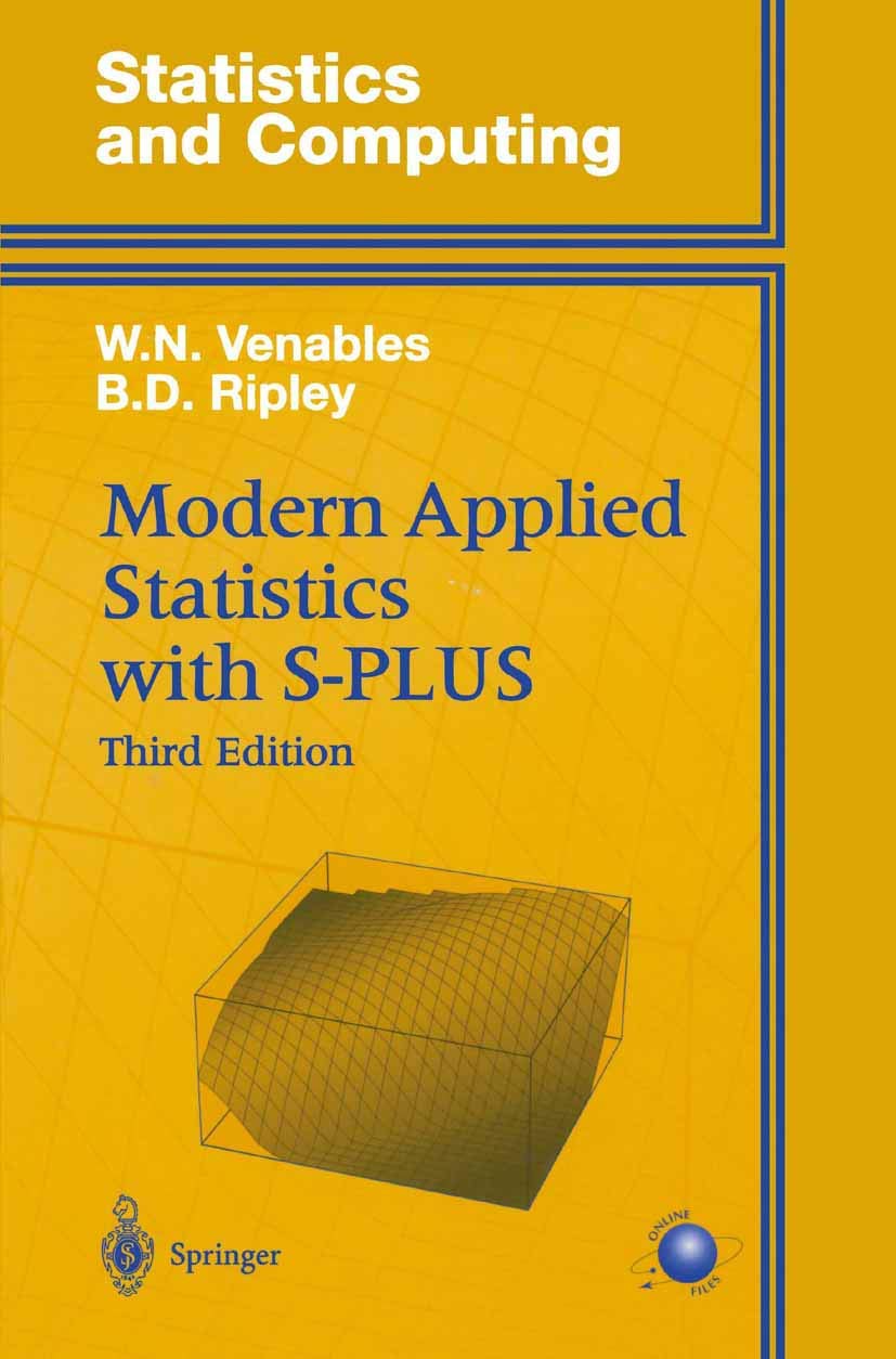 Modern Applied Statistics With S Plus Third Edition Statistics And Computing Amazon De Venables W N Ripley B D Fremdsprachige Bucher