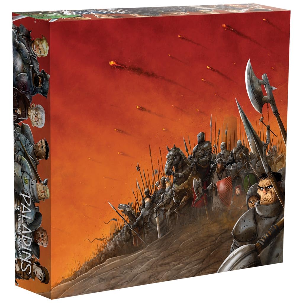 Garphill Games Paladins of the West Kingdom Collector's Box – Deluxe Storage Box – For Board Game Enthusiasts – 1–4 Players | 90–120 Minutes | Ages 12+ – English