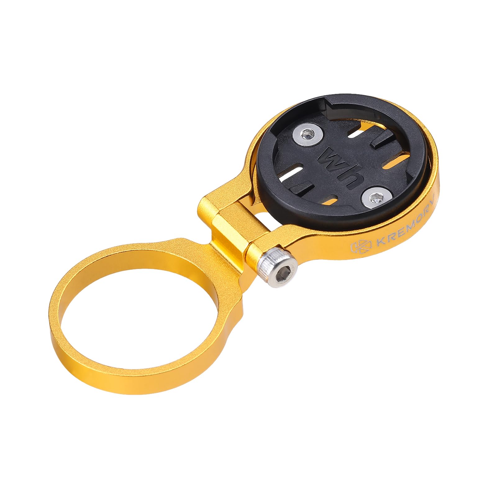 KREMORV Bike Stem Mount - Adjustable Bicycle Computer Mount for Wahoo Elemnt Bolt and Mini