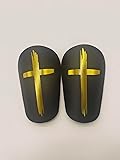 2 Pairs Mini Soccer Shin Guards for Kids & Adults