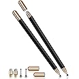 2-in-1 Stylus Pens for Touch Screens, High Sensitivity Dual Tips Universal Touch Screen Stylus Pen for iPad, All Touchscreen, iPhone, Apple, Samsung, Tablets, Android, Kindle, Chromebook ect