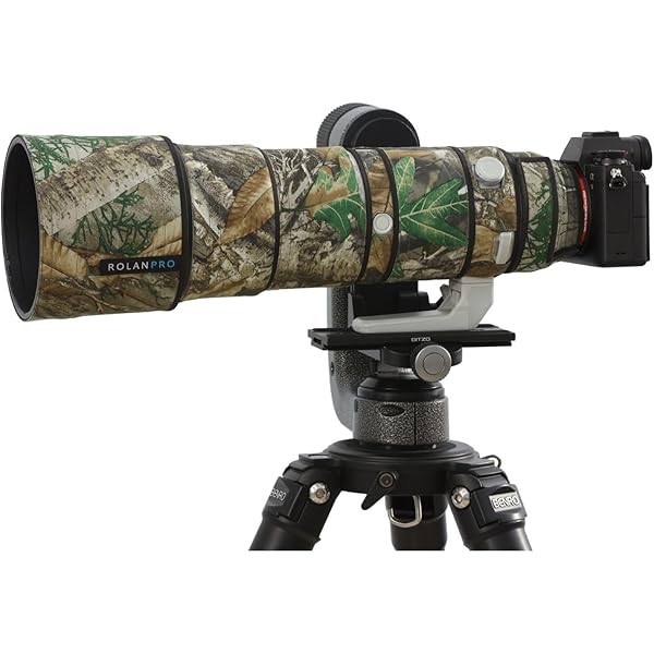 EasyCover Neoprene Lens Case For Canon RF 100-500mm F4.5-7.1L IS USM – Forest Camo, Scratch & Bump Protection