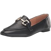 YOKI EDLINE-10 Women's Ballet Flat Closed Pointy Toe Comfort Loafers, Black, 7.5 M US