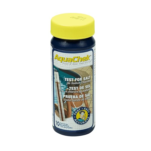 AQUACHEK SALT TEST STRIP TITRATORS FOR POOLS –...