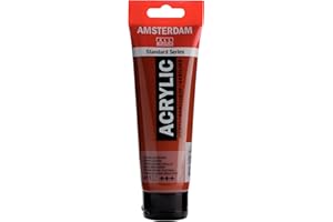 Amsterdam Royal Talens Standard Series Acrylic Color, 120ml Tube, Burnt Sienna (17094112)