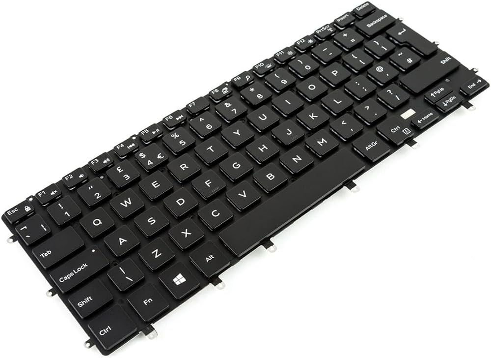 Dell Backlit Keyboard 81 Key UK English M15NSC BU 0VC22N