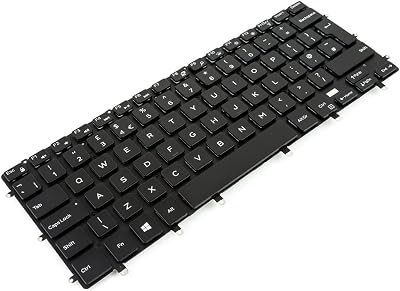 Dell Backlit Keyboard 81 Key UK English M15NSC BU 0VC22N
