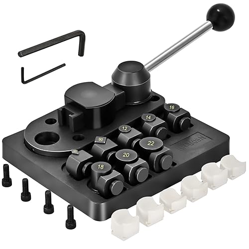 TIRYIUOU Ring Bender Tool, Ring Maker Kit with Nylon Dies, Spoon