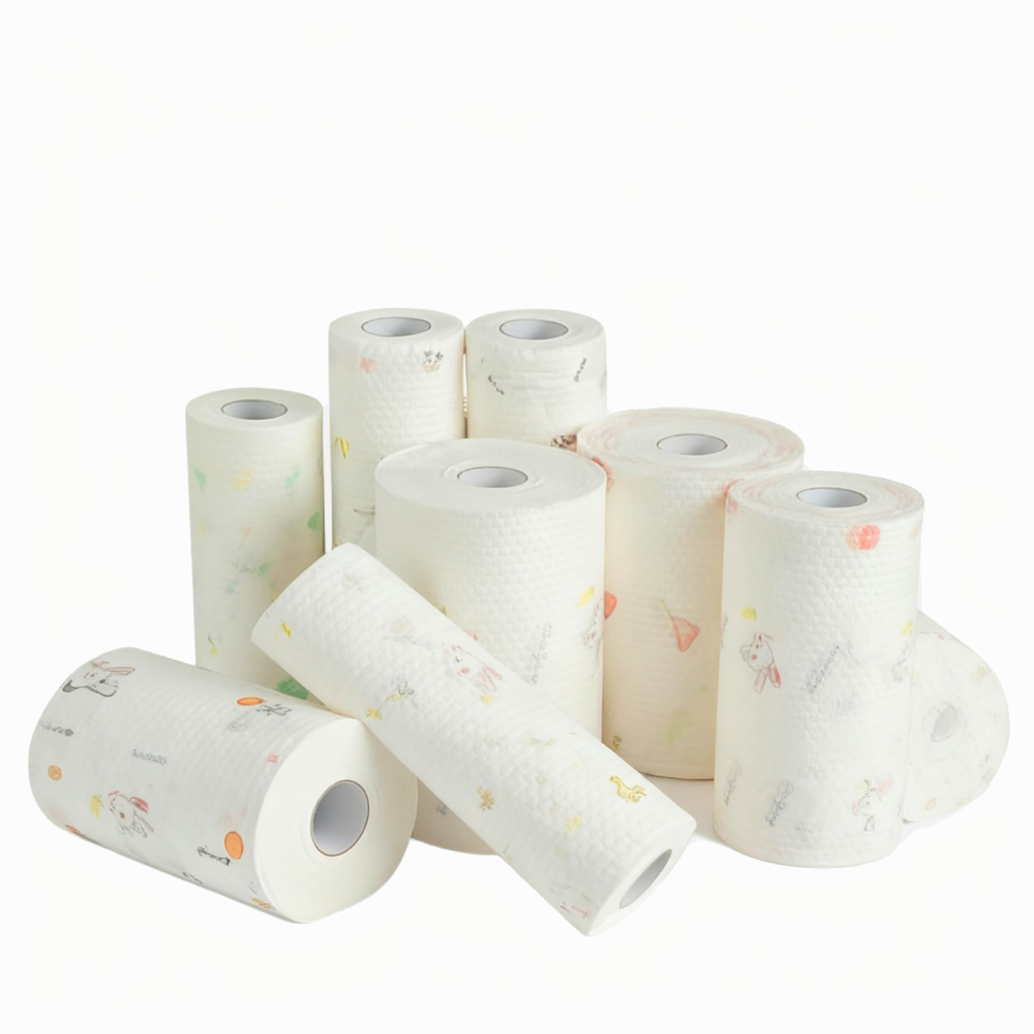 Photo 1 of 1 roll (Use 120-150 times), lazy rags, disposable kitchen paper towels, washable wet and dry towels, rags, non-stick oil rags, degreasing towels, household cleaning rags, cleaning supplies