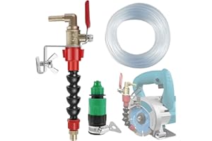 FIZOCOSISTO 10M Water Pipe,Dust Remover Water Sprayer for Cutting Machine, Cutting Machine Misting System Water Sprayer, Universal Dust Remover Water Sprayer System Nozzle, Coolant Misting Dust-Proof